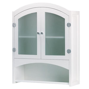 Space Saver Wall Cabinet with Glass Door