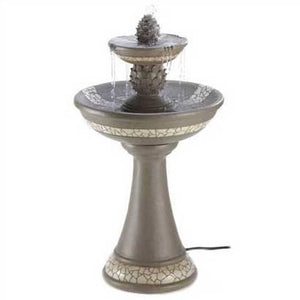 Impressive Courtyard Fountain - In Mosaic Finish