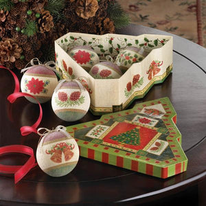 Christmas Tree Ornament Set In a Box